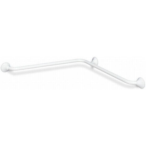 Handicare support mural d'angle horizontal 60x90cm acier inoxydable (1/5)