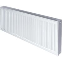 Stelrad Compact All In radiateur panneau 40x200cm type 22 2490watt 4 raccords Acier Blanc brillant