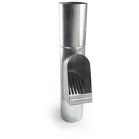 Séparateur de plan 100mm pour gouttière – Adaptateur pour diamètre 100mm – Installation rapide et durable – Pour chantiers humides – Rheinzink