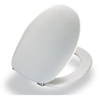 Pressalit 2000 abattant WC et charnière inox universelle blanche