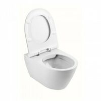 QeramiQ Salina WC suspendu Rimfree sans abattant blanc - Blanc