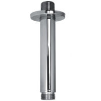 Nemo Spring Murlo bras de douche raccordement universel 10cm raccordement sur le mur chromé laiton