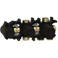 Crosswater MPRO Module Partie encastrable - pour bec baignoire ou douchette - Noir