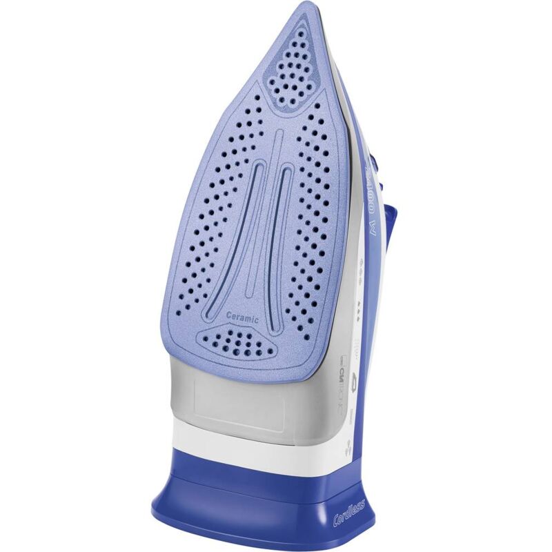 Défroisseur vapeur Clatronic DB 3717 blanc, bleu 1100 W - Conrad Electronic  France