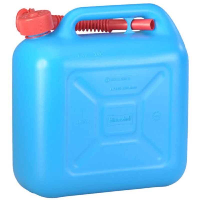 Jerrican AdBlue Hünersdorff 20L - Bleu Foncé - Pour Transport Solution Urée - Avec Tuyau De Remplissage