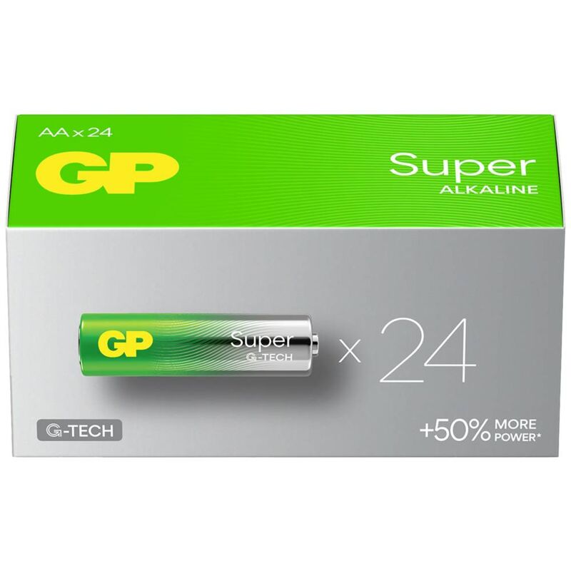 GP AAA Alkaline Super 1.5V pack économique piles (lot de 16