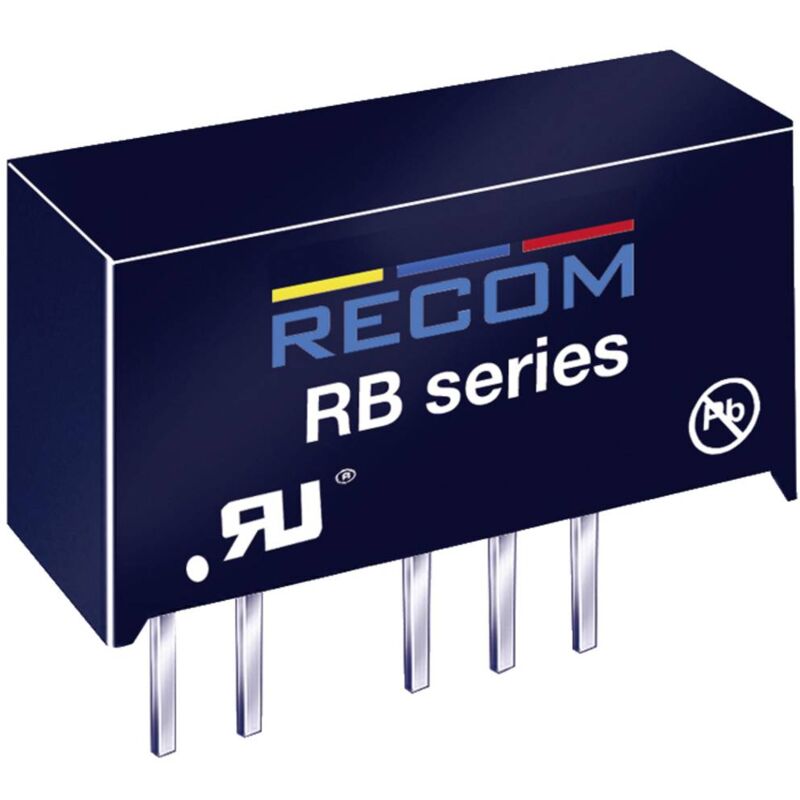 RECOM RB-1212S Convertisseur CC/CC 12 V 12 V 0.084 A 1 W Nbr. de sorties: 1 x Contenu 1 pc(s)