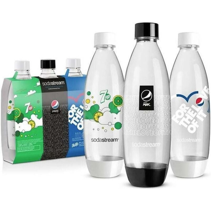 Sodastream - pack de 2 bouteilles de 0.5l pour machines à