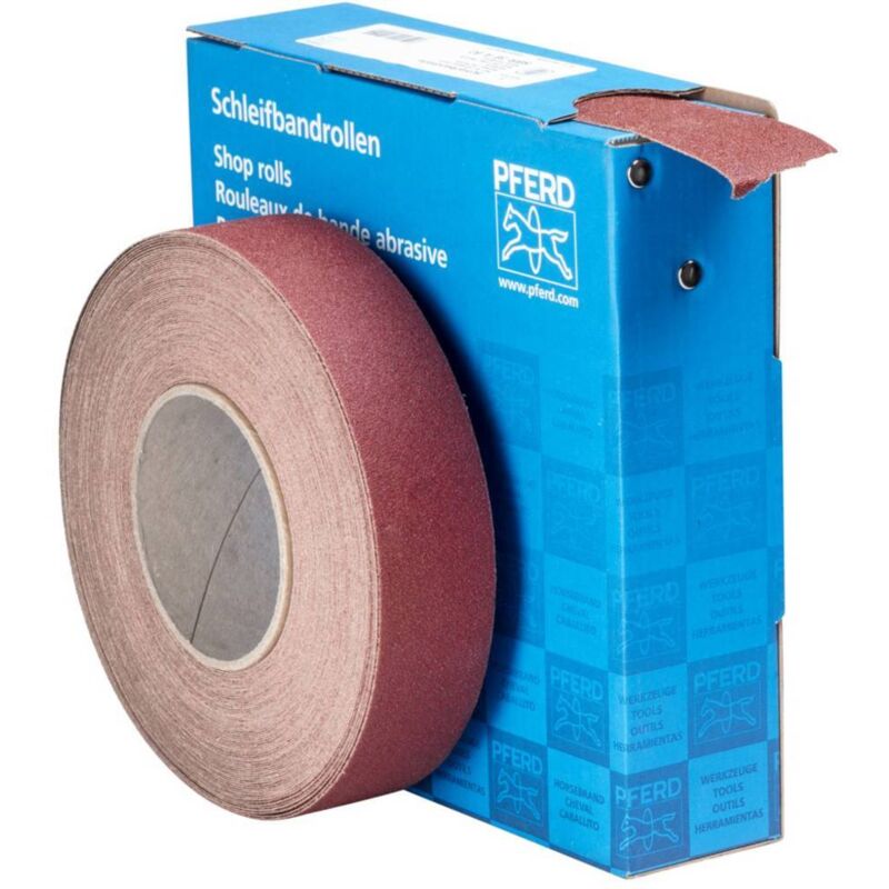 Rouleau Papier Abrasif 115 Mm X 10 M Grain 80 – Corindon Premium Pour Bois, Métal & Ponçage Intensif