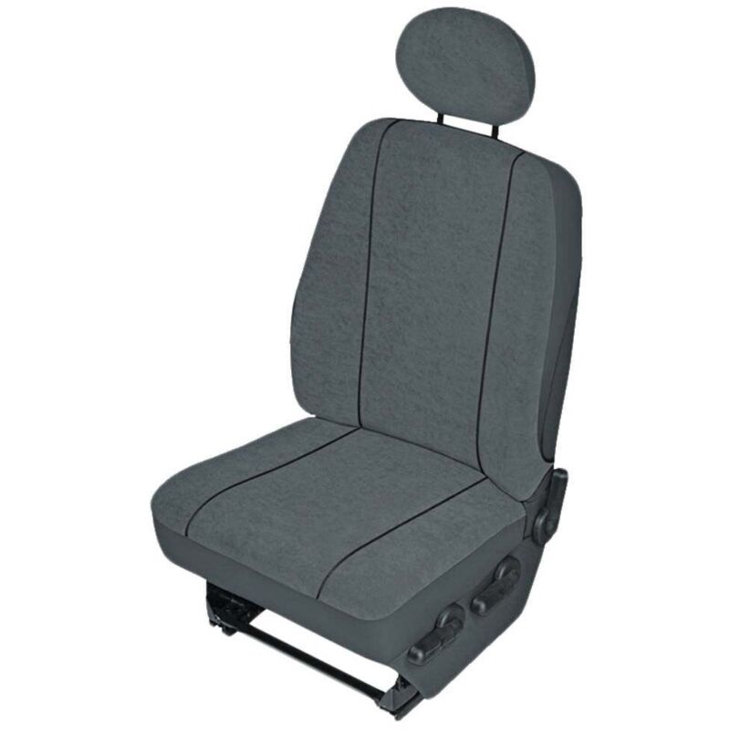 HP Autozubehör 22411 VS1 Seat Covers 1-piece Polyester Anthracite Driver's Seat