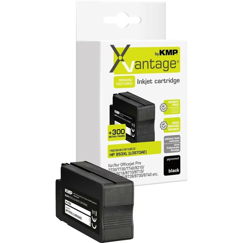 Xvantage Cartouche dencre remplace HP 953XL (L0S70AE) compatible Single  noir 1747,4081 1747,4081