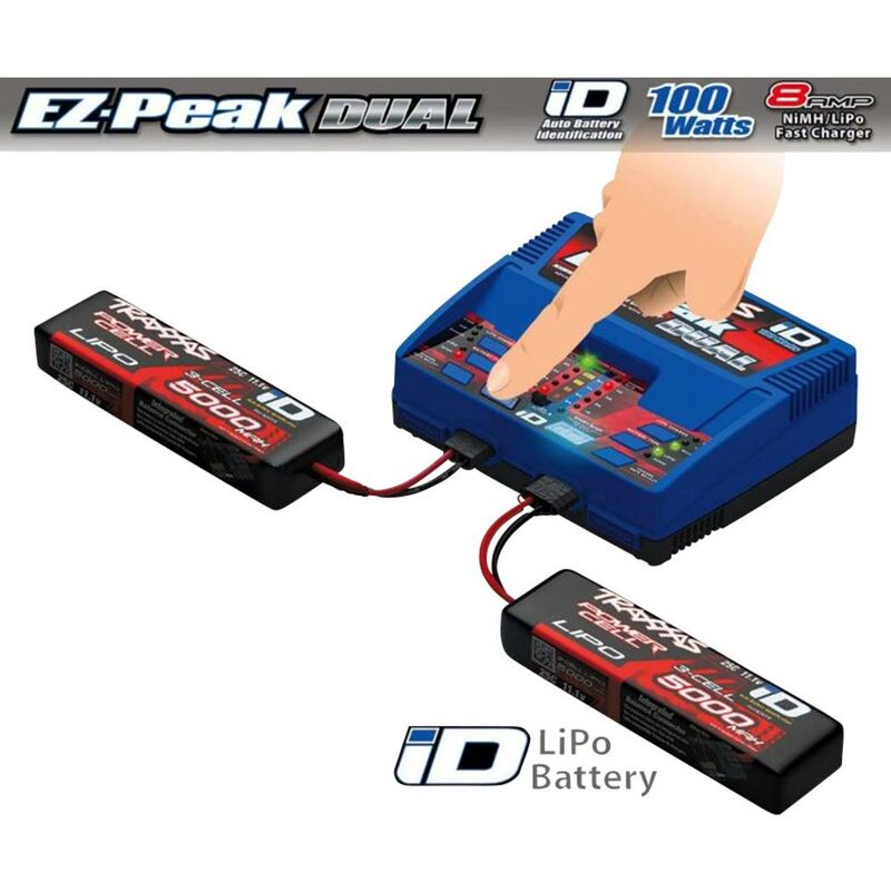 Chargeurs - Traxxas Chargeur NiMh 2Ah 220V + batterie NiMh 8,4V