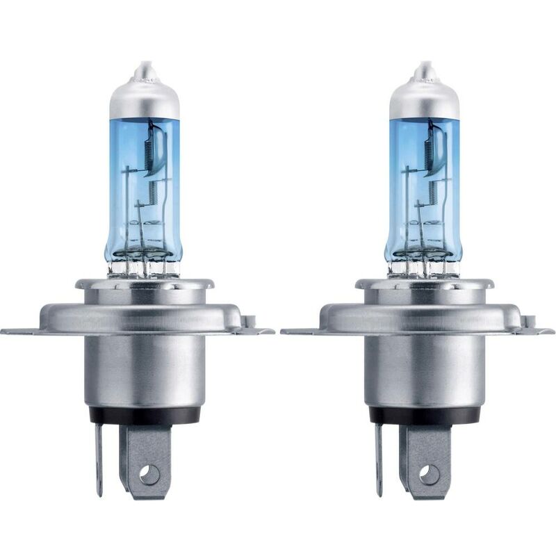 Paire D'ampoules H4 - 75 / 70W 24V Effet Halogene Xenon Blue