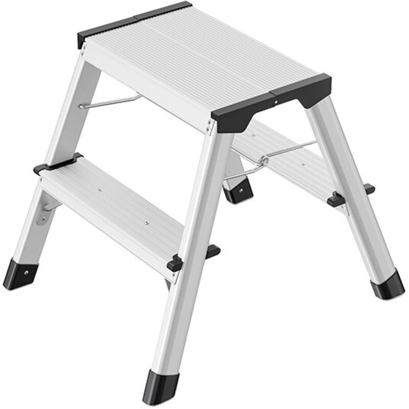 Red Hound Auto Lot de 2 marchepieds de lit utilitaires pliables en acier galvanisé de qualité supérieure pour camping-car, remorque, autobus, marche de sécurité antidérapante sur poignée d'assistance Red Hound Auto Lot de 2 marchepieds de lit utilitaires pliables en acier galvanisé de qualité supérieure pour camping-car, remorque, autobus, marche de sécurité antidérapante sur poignée d'assistance