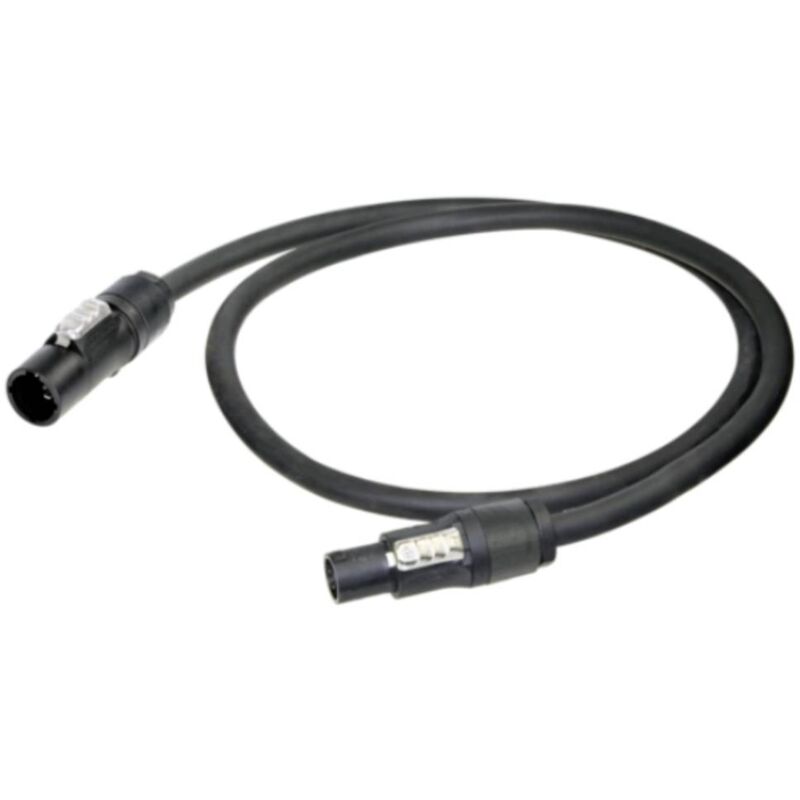 Neutrik 1027570 alimentation Câble de raccordement noir 1 m