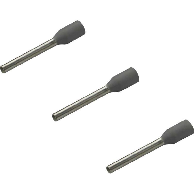 Lot De 15 Bouteilles Jagwire - 500 Sertisseurs D'extrémité De Câble 1,8 Mm - Argenté