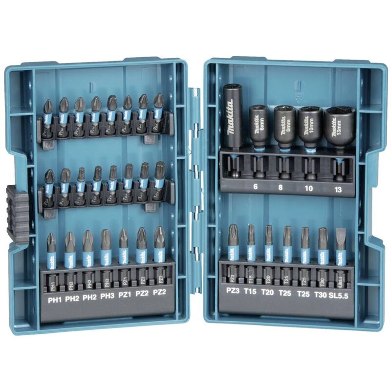 Cexovo Jeu De 10 Embouts Tournevis Pozidriv 70mm - PH PZ T Antidérapants