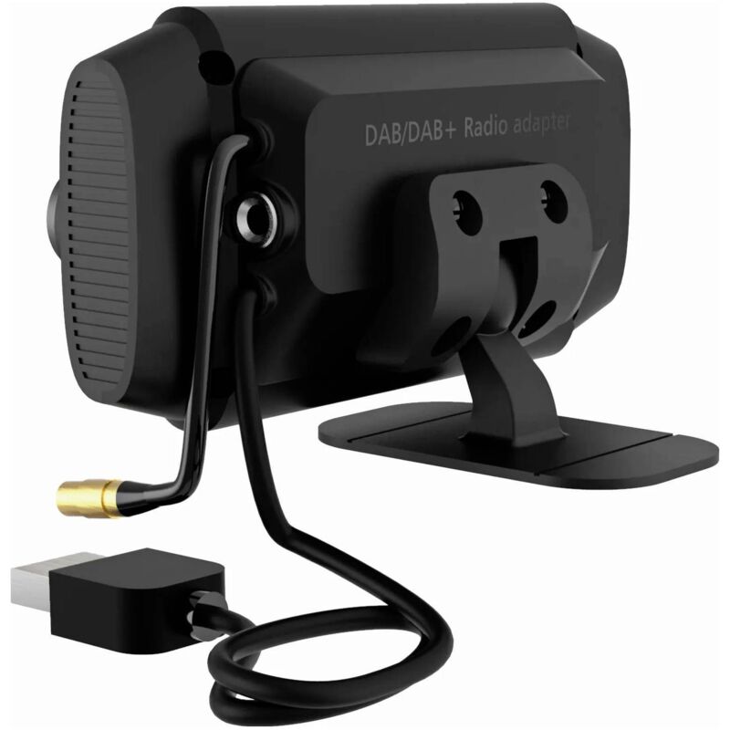 Récepteur DAB+ USB Pour Voiture - Antenne Amplifiée Compatible Android Auto 5.1 Et Plus