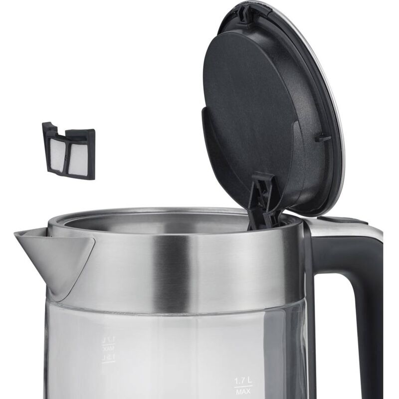 Bouilloire sans fil MUSE MS-030 BC - indicateur de température de l’eau -  2200W - Filtre amovible et lavable - Capacité de 1.7L