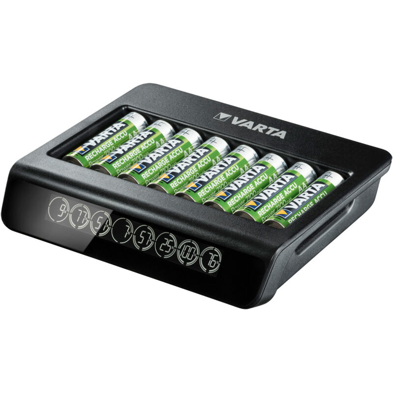 Chargeur USB Pour Piles Bouton Rechargeables - Testeur LR44, 357, CR2032 - Indicateur LED - Compact Et Pratique - 8