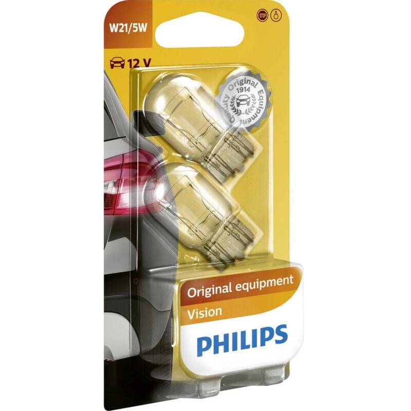 Philips Vision H8 Ampoule De Phare Avant, Blister De 1