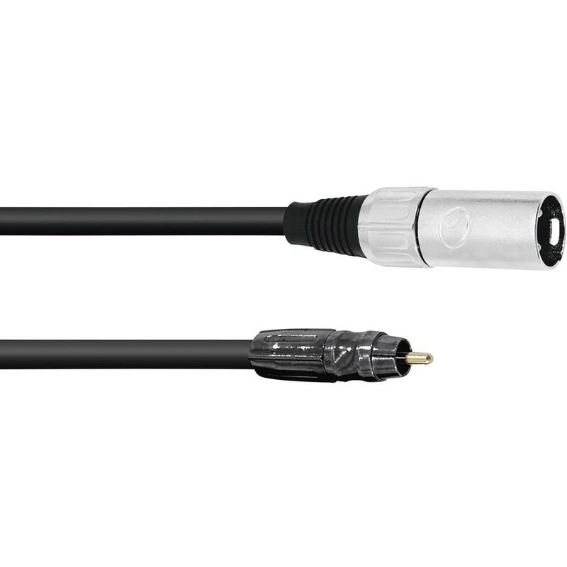 OMNITRONIC Câble adaptateur XLR(F) / prise jack mono 0,9 m noir