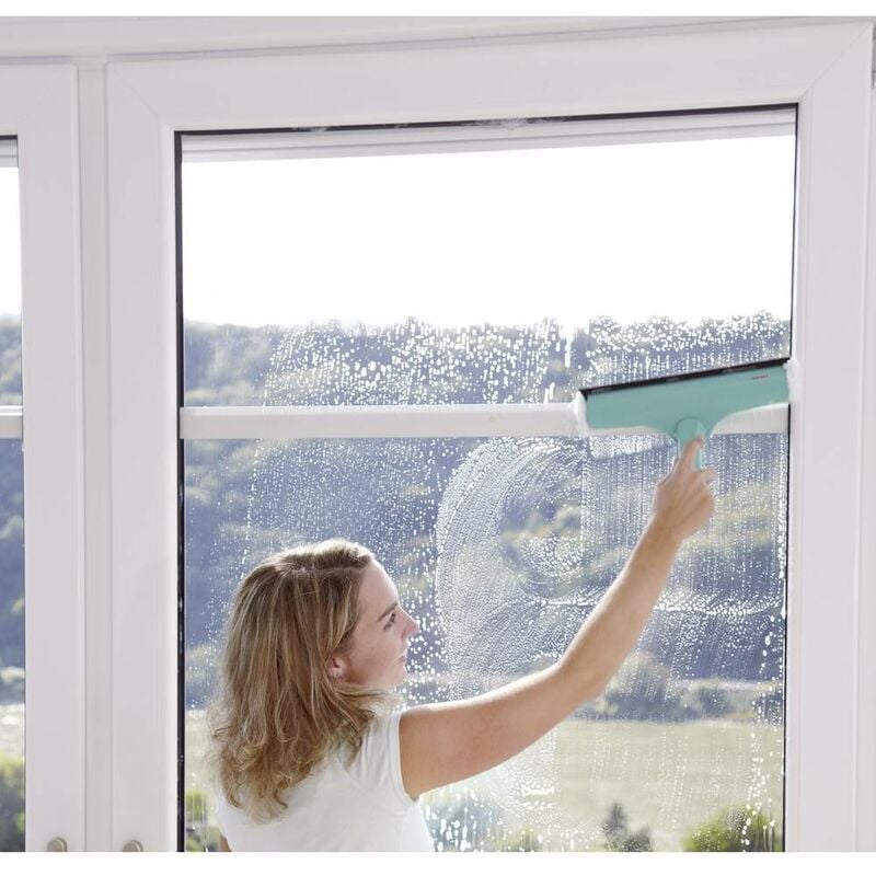 Leifheit Lave-vitre Classic Window Cleaner 3-en-1, nettoyeur de