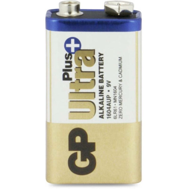 GP Batteries GP1604AUP / 6LR61 Pile 6LR61 (9V) alcaline(s) 9 V 1 pc(s)
