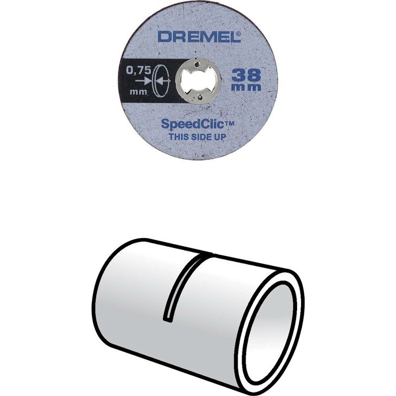 Dremel S409JB SpeedClic disque à tronçonner pour métal 5 pièces