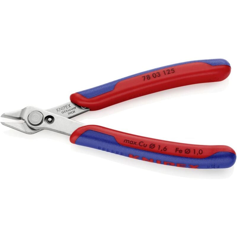 Pince coupante Knipex Super-Knips 78 61 125 pour l'électronique et