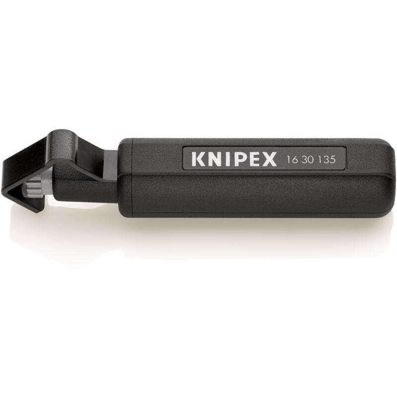 Knipex 11 82 130 – Ciseaux à Dénuder Électronique Précis 140 Mm – Bi-matière, 0,01–0,75 Mm² – Coupe Fine & Réglable