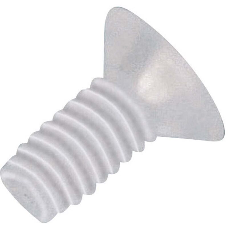 Vis à Tête Fraisée Phillips M6 X 15 Mm - Acier Inox - Lot De 10 - Neuf