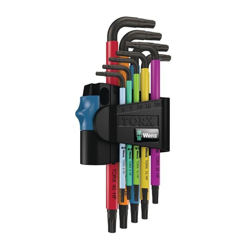Clé Mâle TORX Coudée TX 30 X 122 Mm - Fonction Retenue Vis - Finition BlackLaser