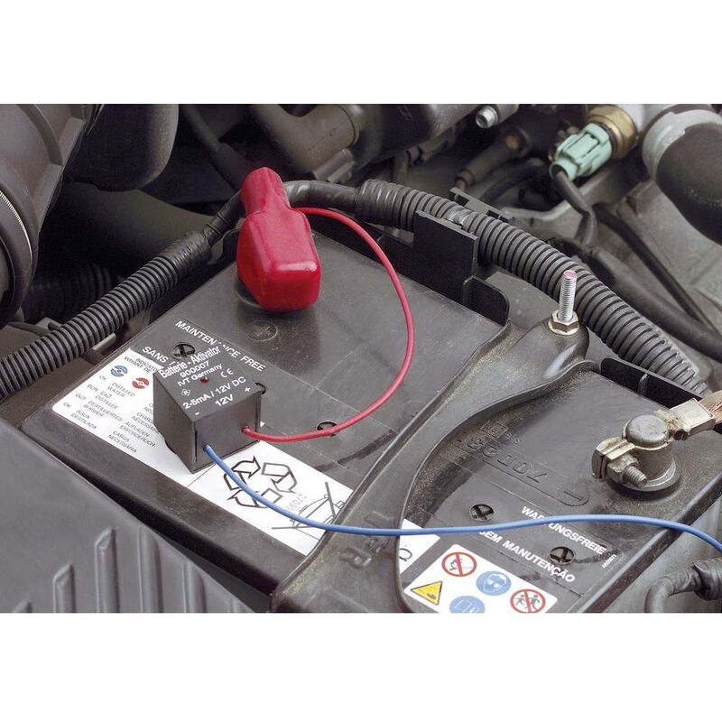  Régénérateur désulfateur de batterie plomb pour voiture 12V  (Prolonger la vie de la batterie)