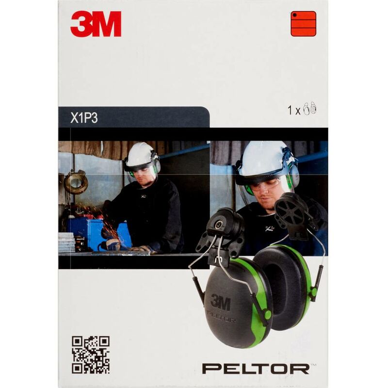 Coquille anti-bruit 32dB ultra plat - PELTOR X4 - 3M®