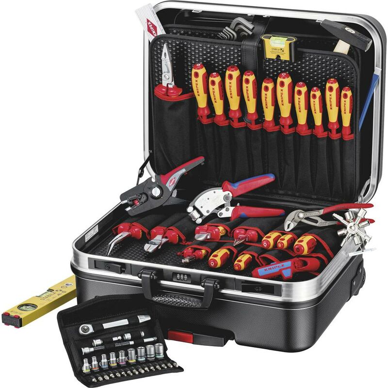 VALISE L-BOXX® KNIPEX 63 OUTILS ELECTRO