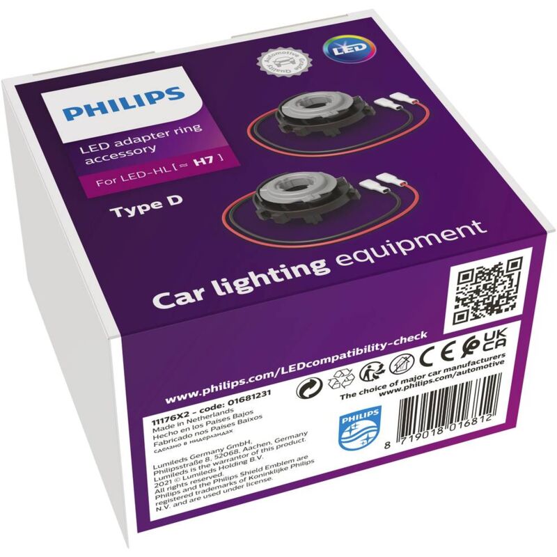Philips Lampe pour éclairage avant LED-HL [~HB3/HB4] 5 800 K
