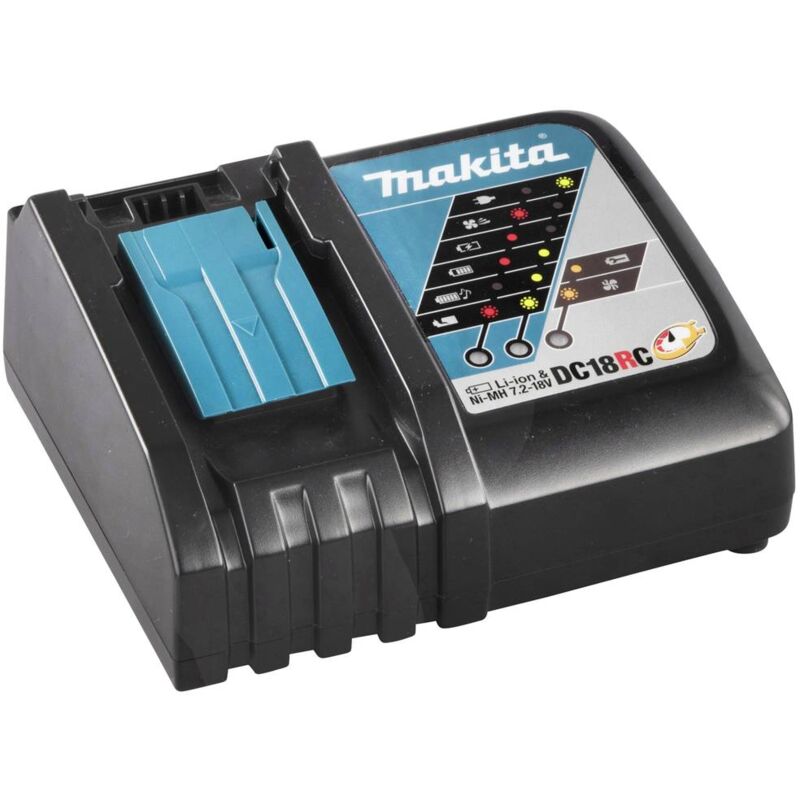 Chargeur 2BL1850 + DC18RC 3.0AH pour Makita 14.4V-18V Chargeurs de batterie  Li-ion – Dasbatteries