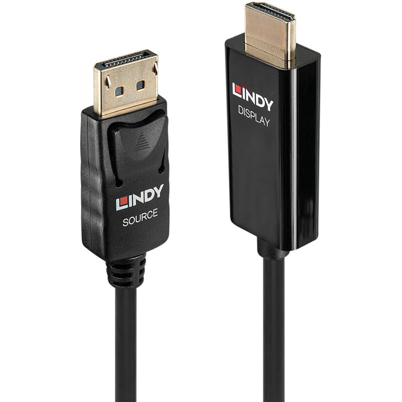 Cavo LINDY DisplayPort 1.4 Attivo, 7.5 Metri, Alta Velocità - 2
