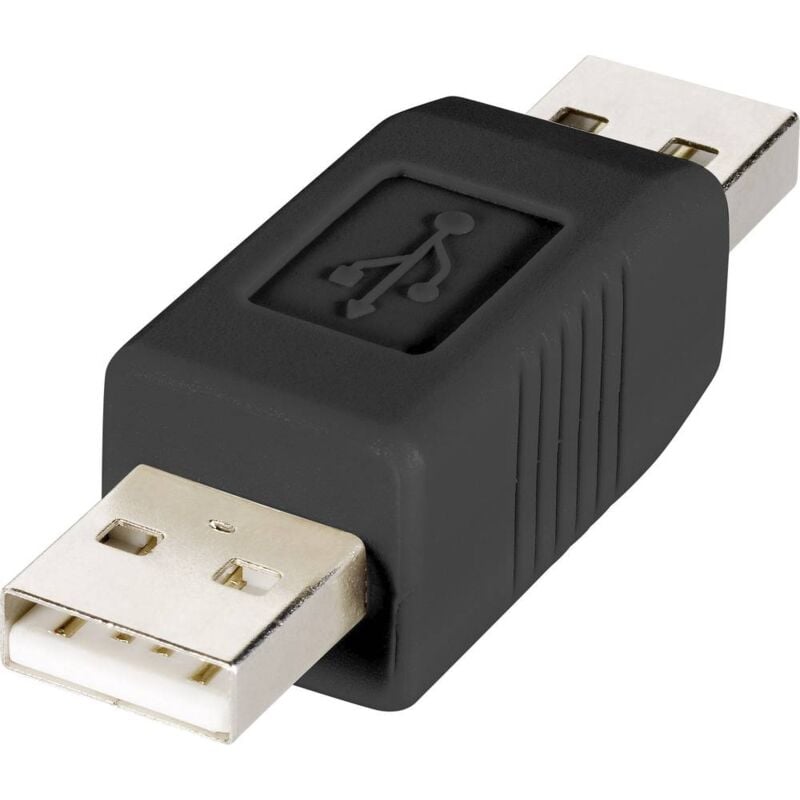 Renkforce Câble USB USB 2.0 USB-A mâle, USB-A femelle 0.25 m noir