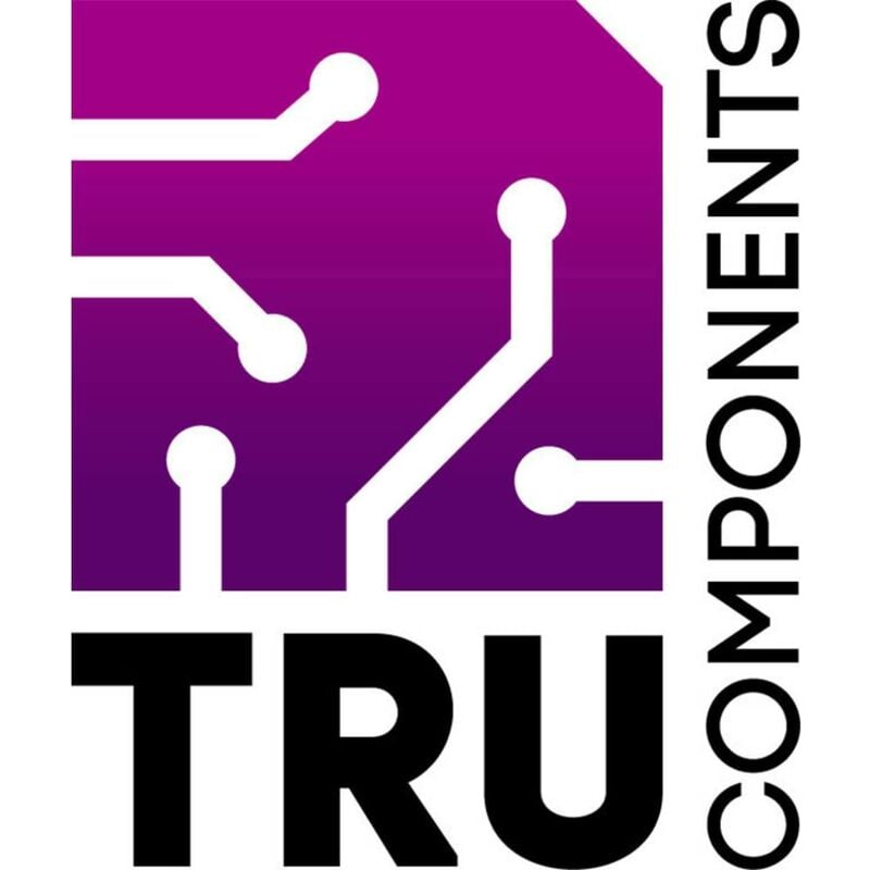 Fil de câblage TRU COMPONENTS SH1467 1565082 2 x 0.75 mm² noir 10