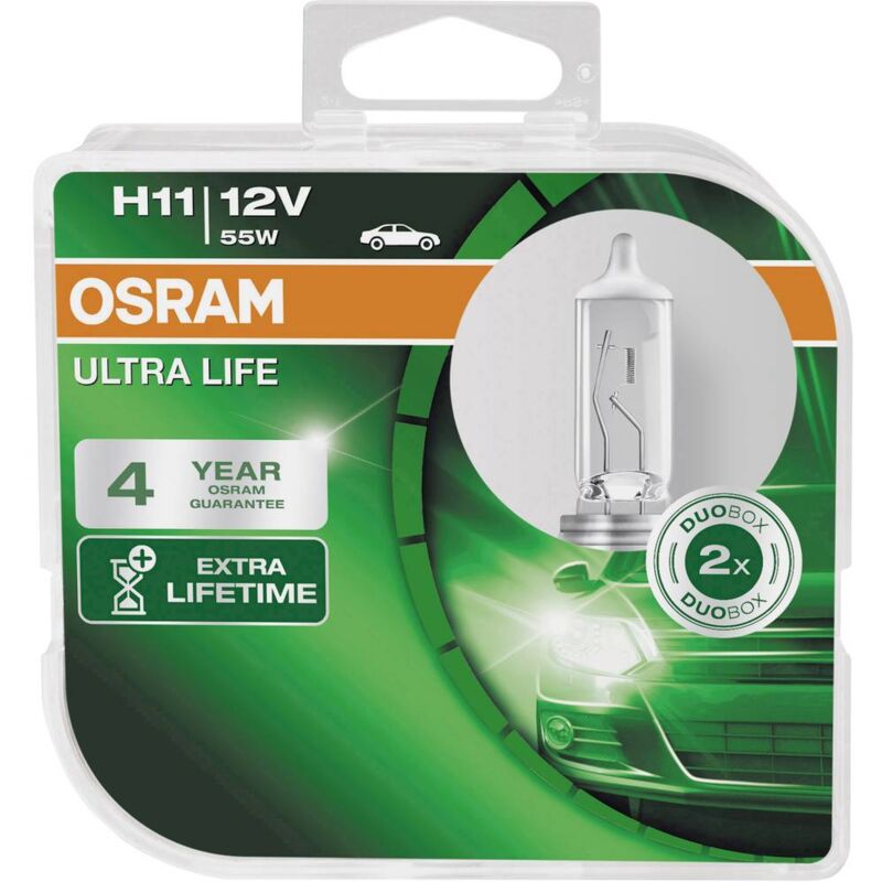 Ampoule Halogène H11 Osram Night Breaker 100, 55W - 64211NBS - Pro