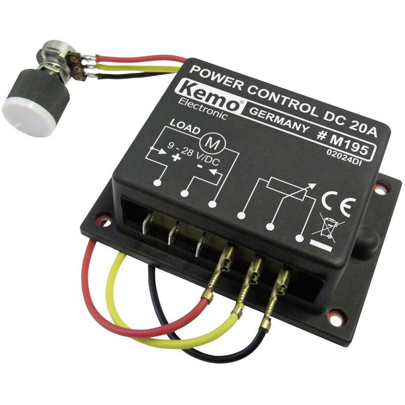 Mini-générateur de haute tension kit monté Kemo M062 9 V/DC, 12 V
