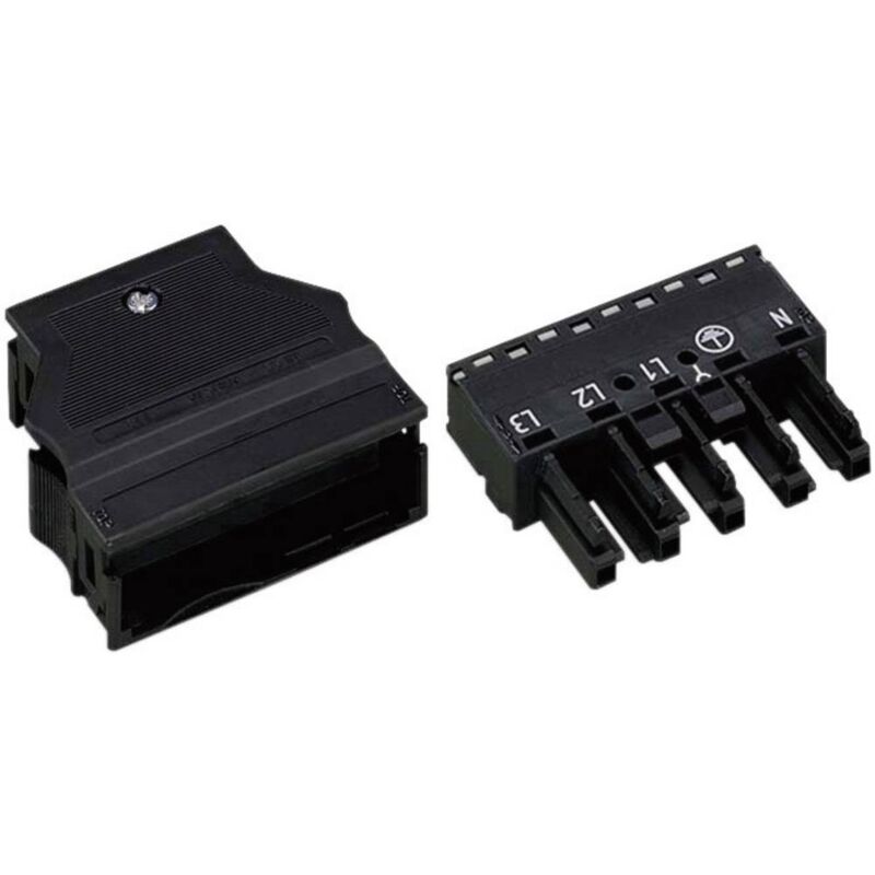 Wago S222 32A 2/3 ou connecteur à levier 5 broches, lot de 12