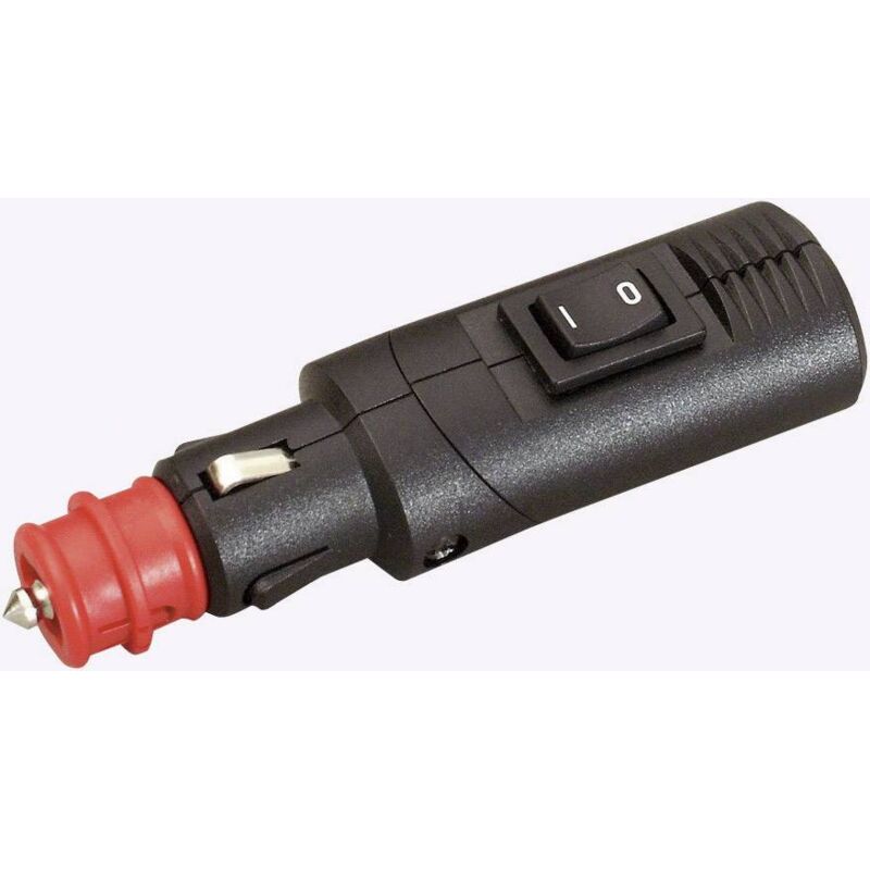 Prise Allume-cigare 12V Avec Pinces Batterie - Pour Brancher Glacière, Compresseur, Pompe à Air Sur Batterie Voiture