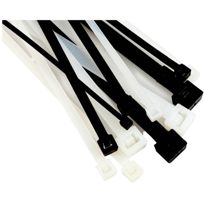 Pack Fascette Scotchflex 3M FS 200 B-C 3,5mm x 200 mm (100 Un) 3M 7000035291-BC