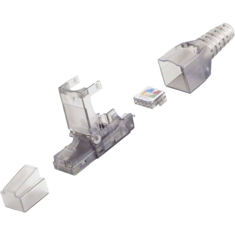 Fiche RJ45 sans outil (lot de 4