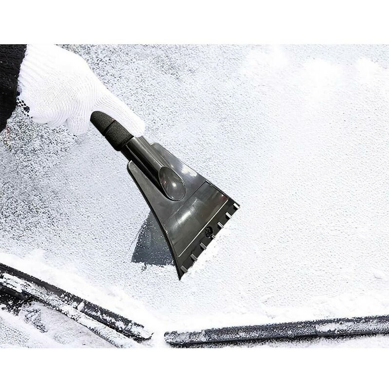 IWH aluminium Grattoir à givre/neige télescopique, avec poignée