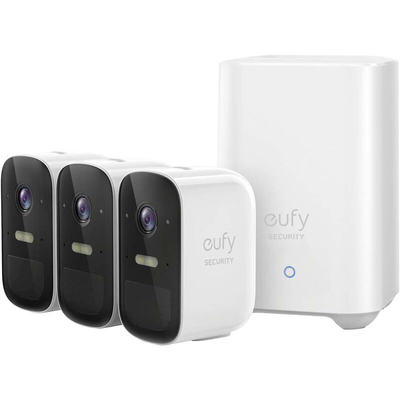 Eufy – Caméra De Sécurité Extérieure, Solocam E40, Audio