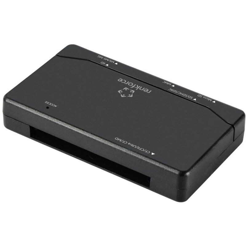 Lecteur de cartes CF haute vitesse LED, Compact Flash USB 2.0